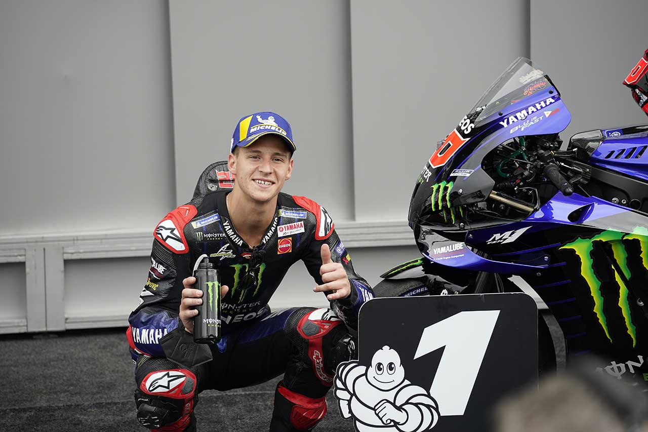 2021年MotoGP第6戦イタリアGP　ファビオ・クアルタラロ（モンスターエナジー・ヤマハMotoGP）