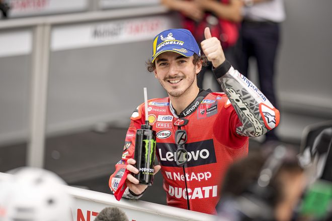2021年MotoGP第6戦イタリアGP：フランセスコ・バニャイア（ドゥカティ・レノボ・チーム）