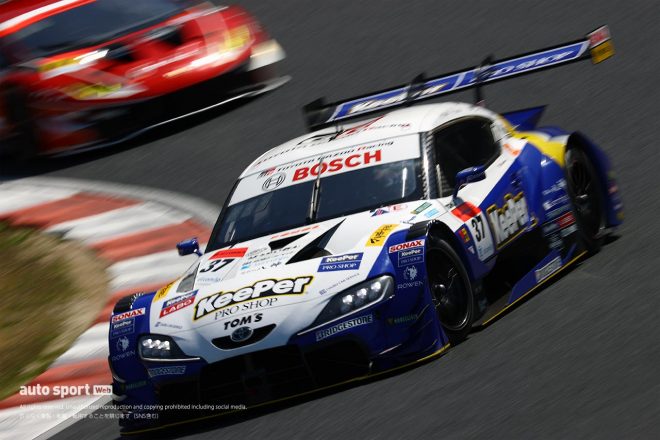 2021スーパーGT第1戦岡山　KeePer TOM’S GR Supra（平川亮／阪口晴南）