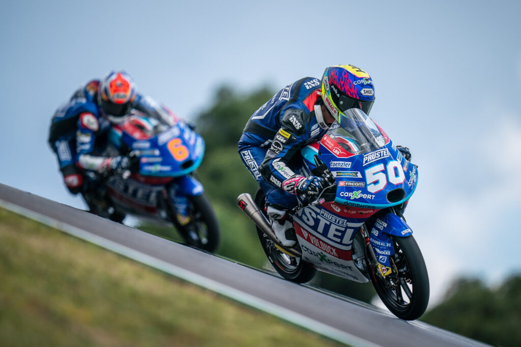 2021Moto3：ジェイソン・デュパスキエ、山中琉聖（CarXpert PruestelGP）