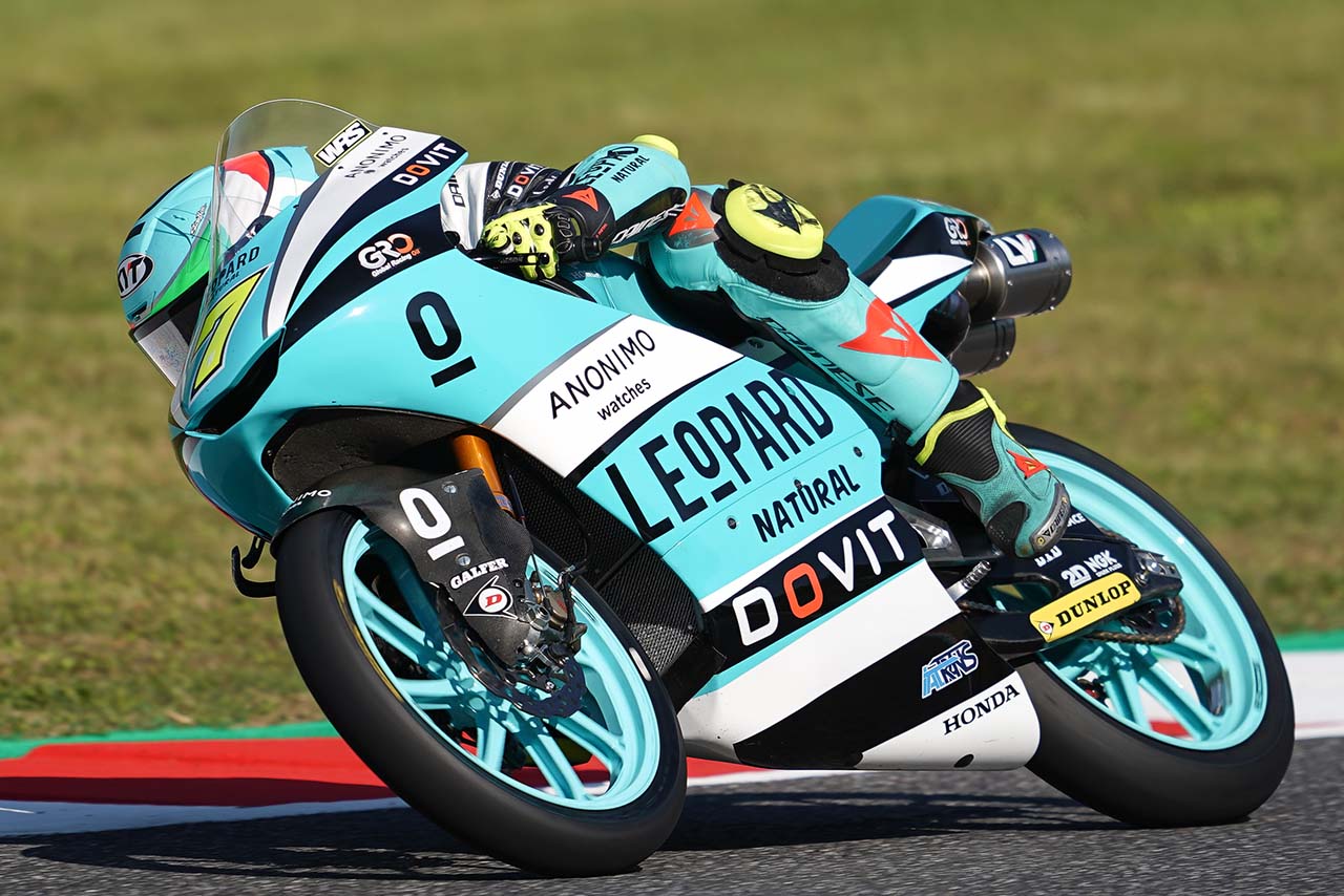 2021年MotoGP第6戦イタリアGP Moto3クラス デニス・フォッジア（Leopard Racing）