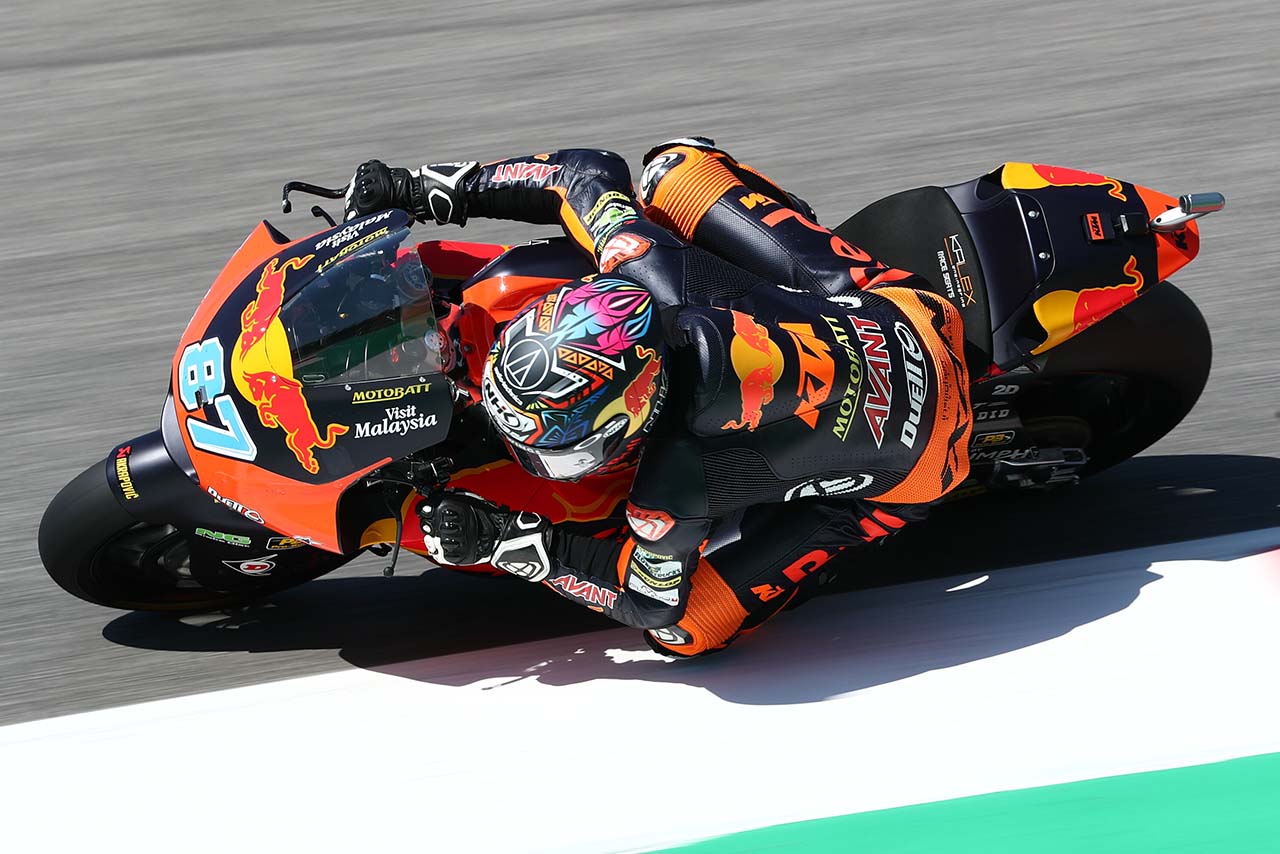 2021年MotoGP第6戦イタリアGP Moto2クラス ：レミー・ガードナー（Red Bull KTM Ajo）