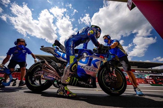 2021年MotoGP第6戦イタリアGP：ジョアン・ミル（チーム・スズキ・エクスター）