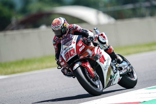 2021年MotoGP第6戦イタリアGP決勝　中上貴晶（LCRホンダ・イデミツ）