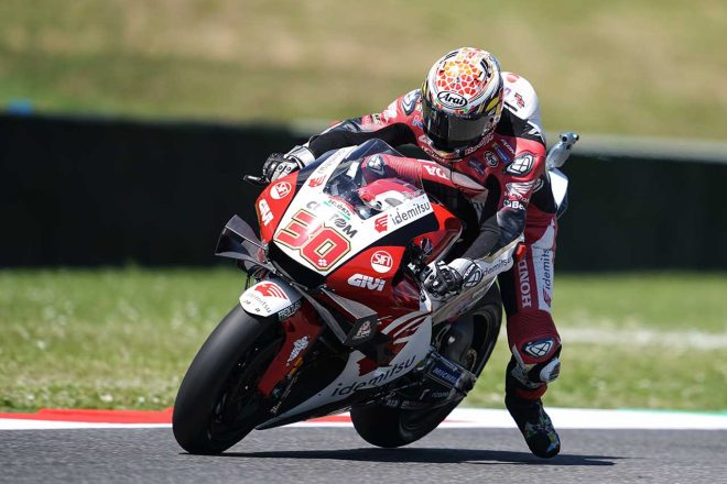 2021年MotoGP第6戦イタリアGP決勝　中上貴晶（LCRホンダ・イデミツ）