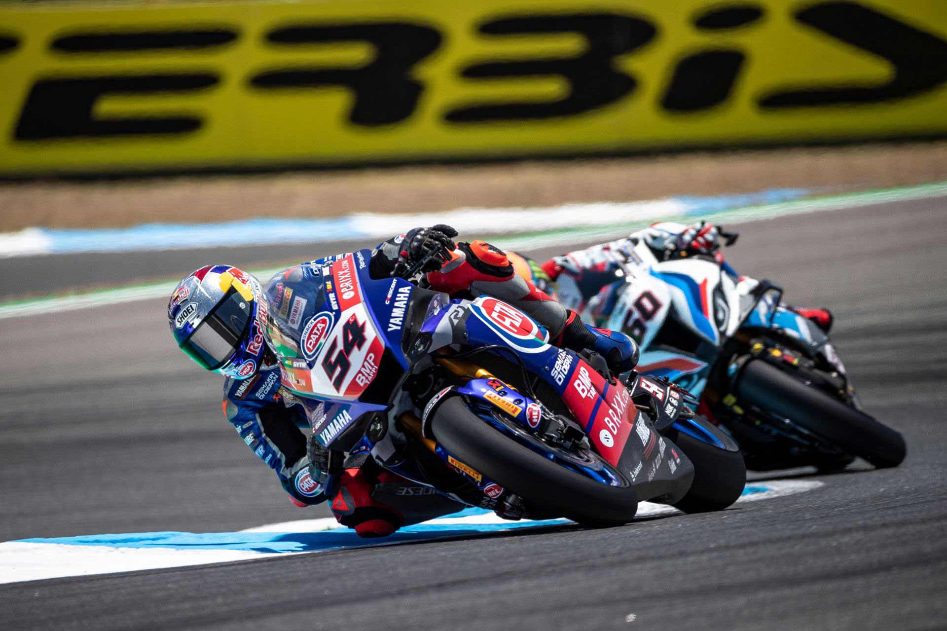 2021年SBK第2戦エストリル　レース2：トプラク・ラズガットリオグル（Pata Yamaha with BRIXX WorldSBK）