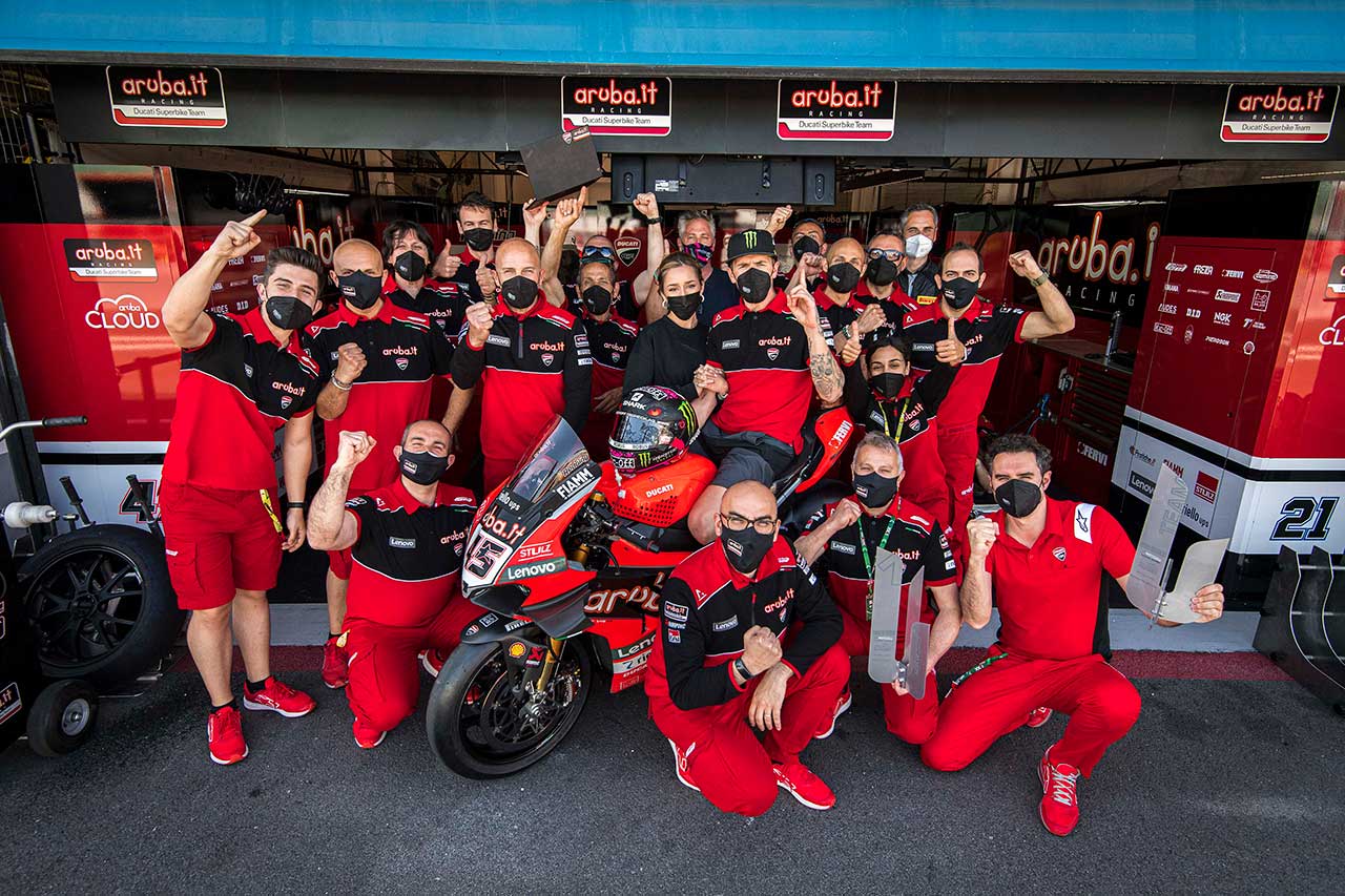 2021年SBK第2戦エストリル　決勝レース1：スコット・レディング（Aruba.it Racing - Ducati）