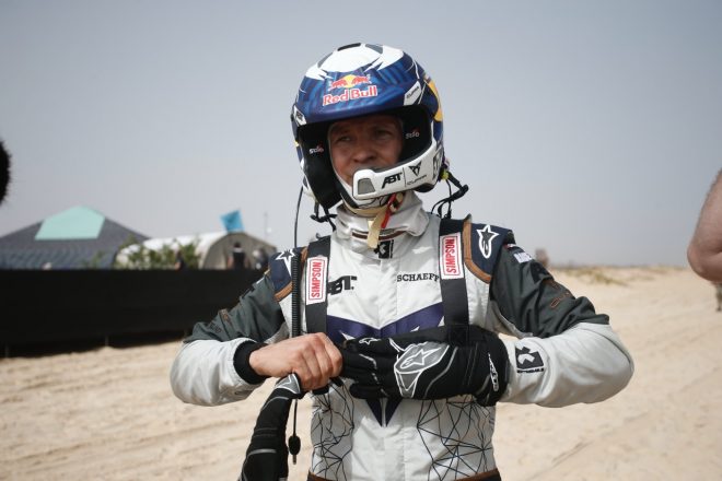 セミファイナル1で“ホールショット”を奪ったABT Cupra XE（アプト・クプラXE）のマティアス・エクストロームだったが、敢えなく敗退に