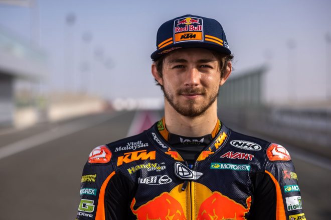 2021年はRed Bull KTM AjoからMoto2クラスに参戦しているレミー・ガードナー