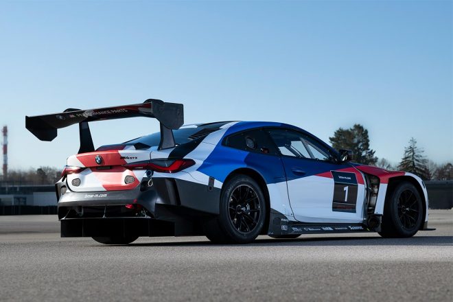 ニュルブルクリンク24時間に先駆けて正式にお披露目された新型BMW M4 GT3