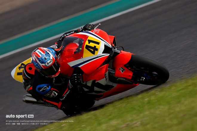 日浦大治朗（Honda Dream RT 桜井ホンダ）／2021鈴鹿8耐 4メーカー合同テスト・タイヤメーカーテスト