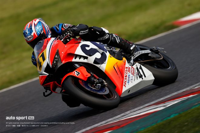 日浦大治朗（Honda Dream RT 桜井ホンダ）／2021鈴鹿8耐 4メーカー合同テスト・タイヤメーカーテスト