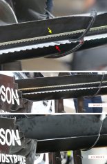 2019年F1イタリアGPでメルセデスが導入した鋸の刃状リヤウイング
