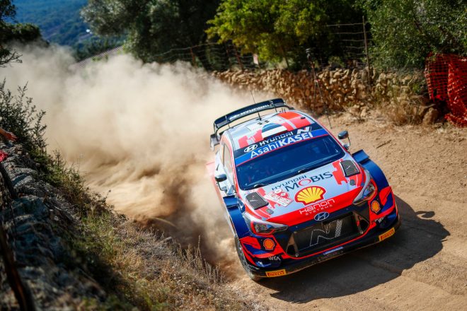 オット・タナク（ヒュンダイi20クーペWRC）　2021年WRC第5戦イタリア
