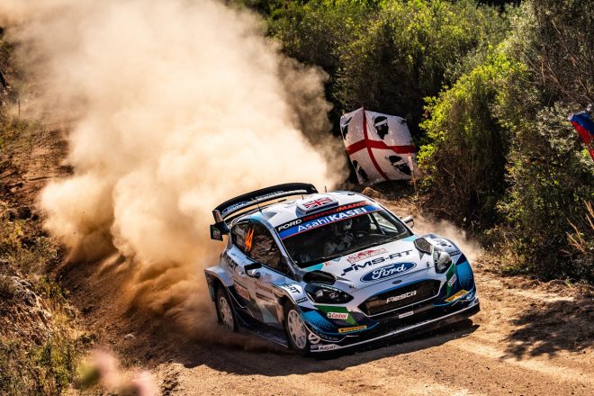 ガス・グリーンスミス（フォード・フィエスタWRC）　2021年WRC第5戦イタリア