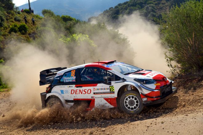 勝田貴元（トヨタ・ヤリスWRC）　2021年WRC第5戦イタリア