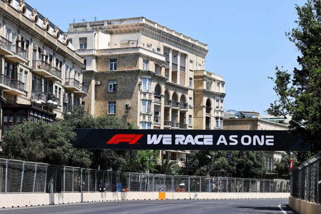 2021年F1第6戦アゼルバイジャンGP　バクー市街地サーキット