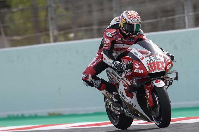 2021年MotoGP第7戦カタルーニャGP初日　中上貴晶（LCRホンダ・イデミツ）