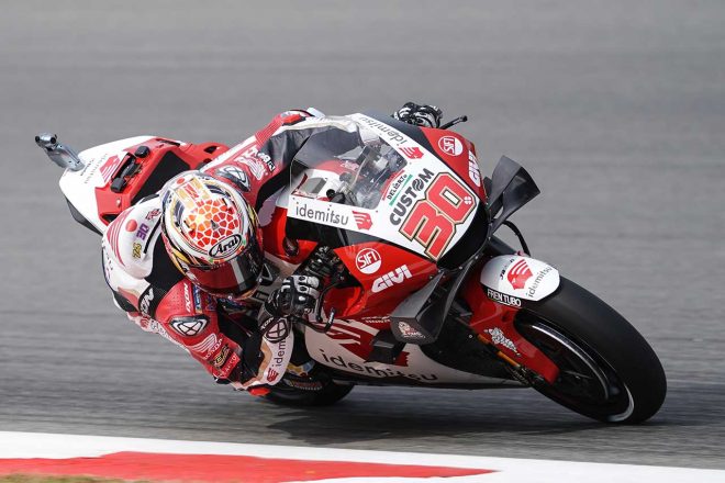 2021年MotoGP第7戦カタルーニャGP初日　中上貴晶（LCRホンダ・イデミツ）