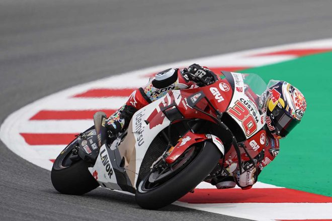 2021年MotoGP第7戦カタルーニャGP初日　中上貴晶（LCRホンダ・イデミツ）