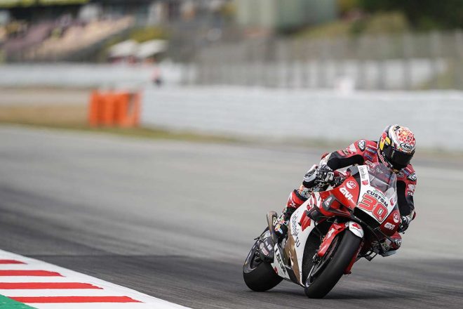 2021年MotoGP第7戦カタルーニャGP初日　中上貴晶（LCRホンダ・イデミツ）
