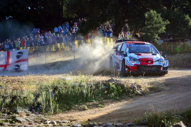 エルフィン・エバンス（トヨタ・ヤリスWRC）　2021年WRC第5戦イタリア