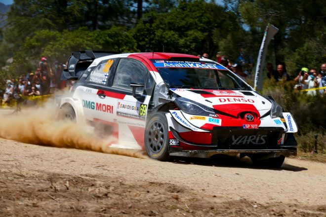 2021年WRC第5戦イタリア　カッレ・ロバンペラ（トヨタ・ヤリスWRC）