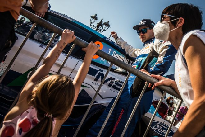 テーム・スニネン（フォード・フィエスタWRC）　2021年WRC第5戦イタリア