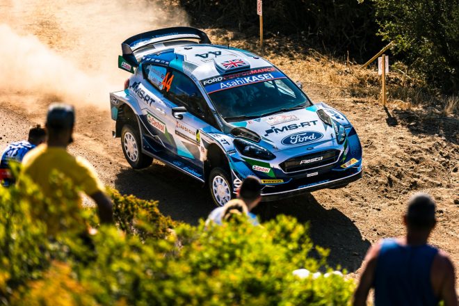 ガス・グリーンスミス（フォード・フィエスタWRC）　2021年WRC第5戦イタリア