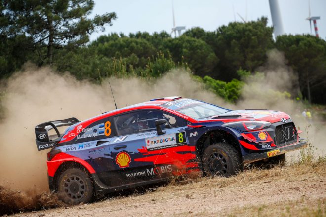 オット・タナク（ヒュンダイi20クーペWRC）　2021年WRC第5戦イタリア