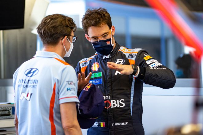 ティエリー・ヌービル（ヒュンダイi20クーペWRC）　2021年WRC第5戦イタリア