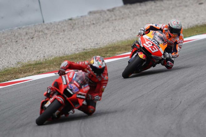 2021年MotoGP第7戦カタルーニャGP　マルク・マルケス（レプソル・ホンダ・チーム）