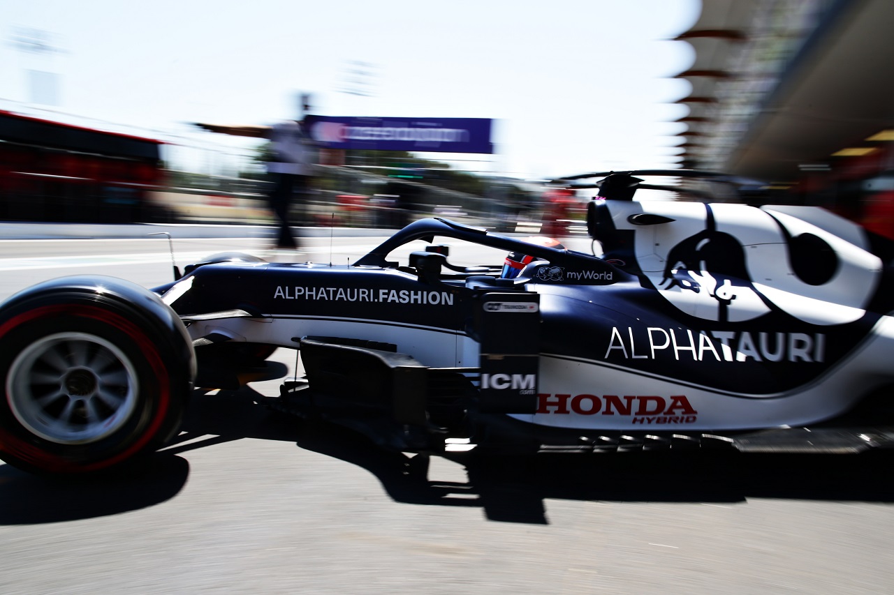 2021年F1第6戦アゼルバイジャンGP　角田裕毅（アルファタウリ・ホンダ）