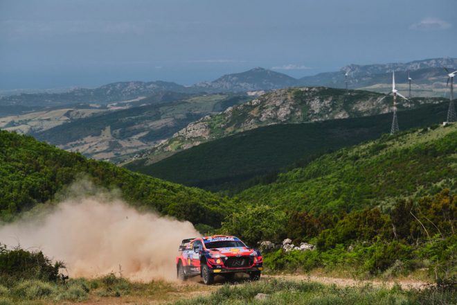 3連覇の夢が潰えたダニ・ソルド（ヒュンダイi20クーペWRC）　2021年WRC第5戦イタリア