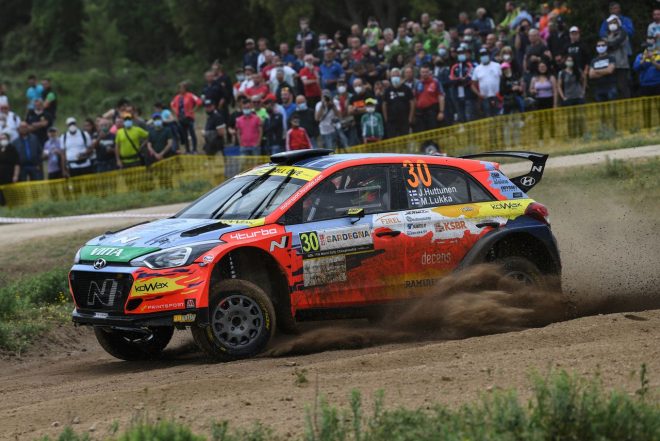 ヤリ・フッツネン（ヒュンダイi20 R5）　2021年WRC第5戦イタリア