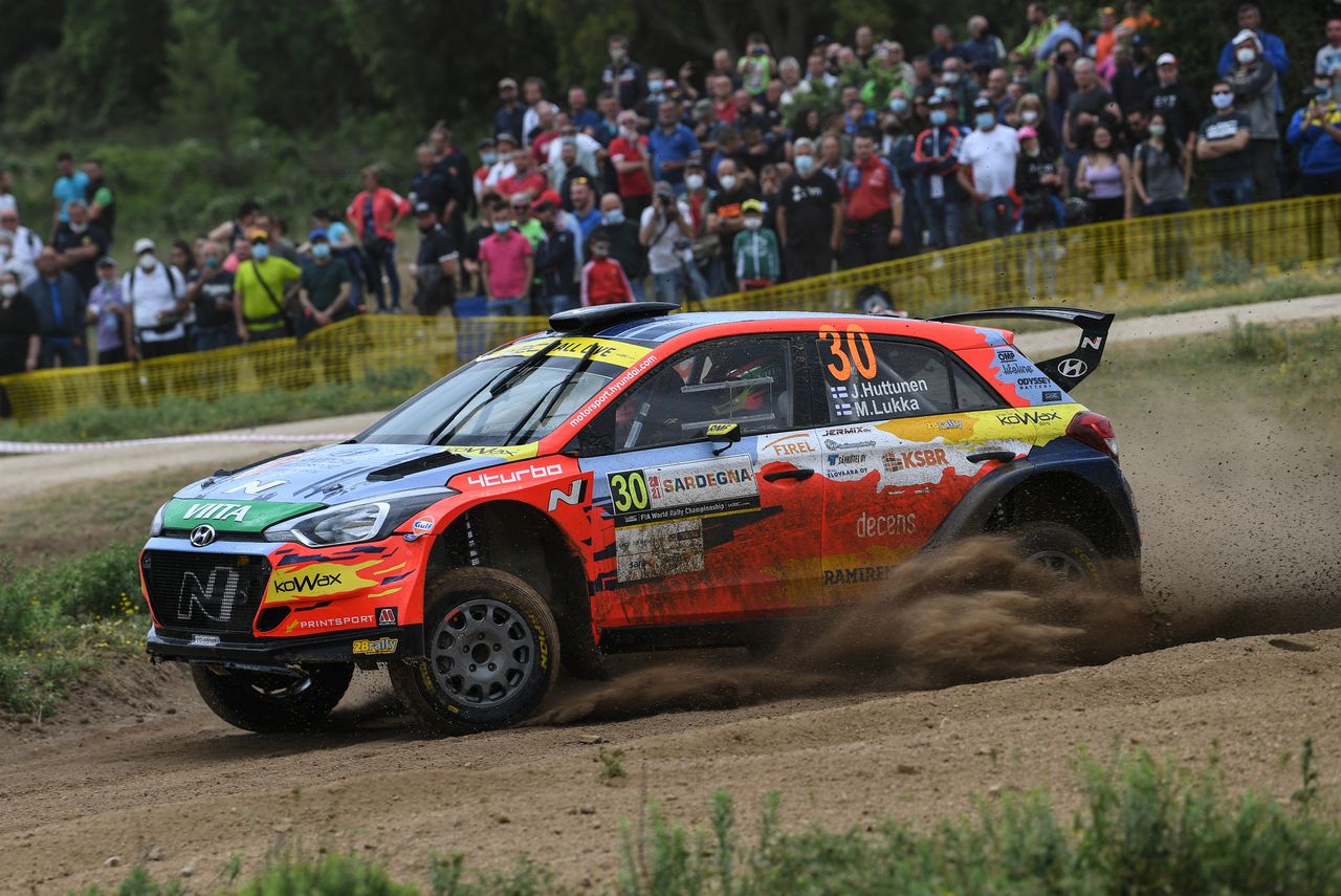 ヤリ・フッツネン（ヒュンダイi20 R5）　2021年WRC第5戦イタリア