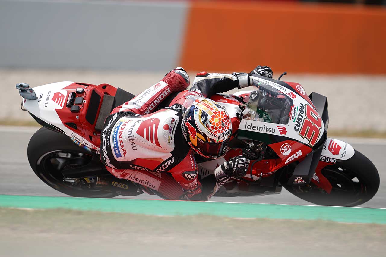 2021年MotoGP第7戦カタルーニャGP予選　中上貴晶（LCRホンダ・イデミツ）
