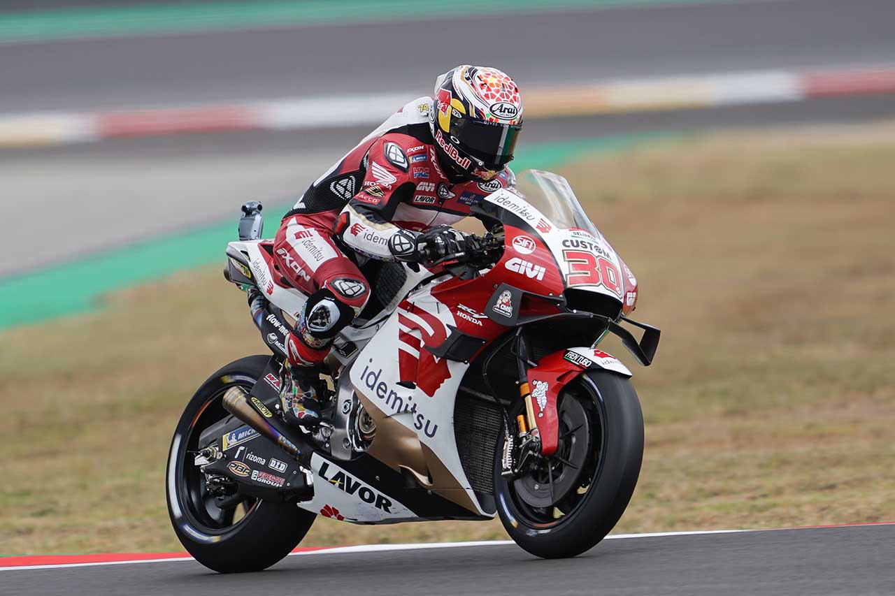 2021年MotoGP第7戦カタルーニャGP予選　中上貴晶（LCRホンダ・イデミツ）