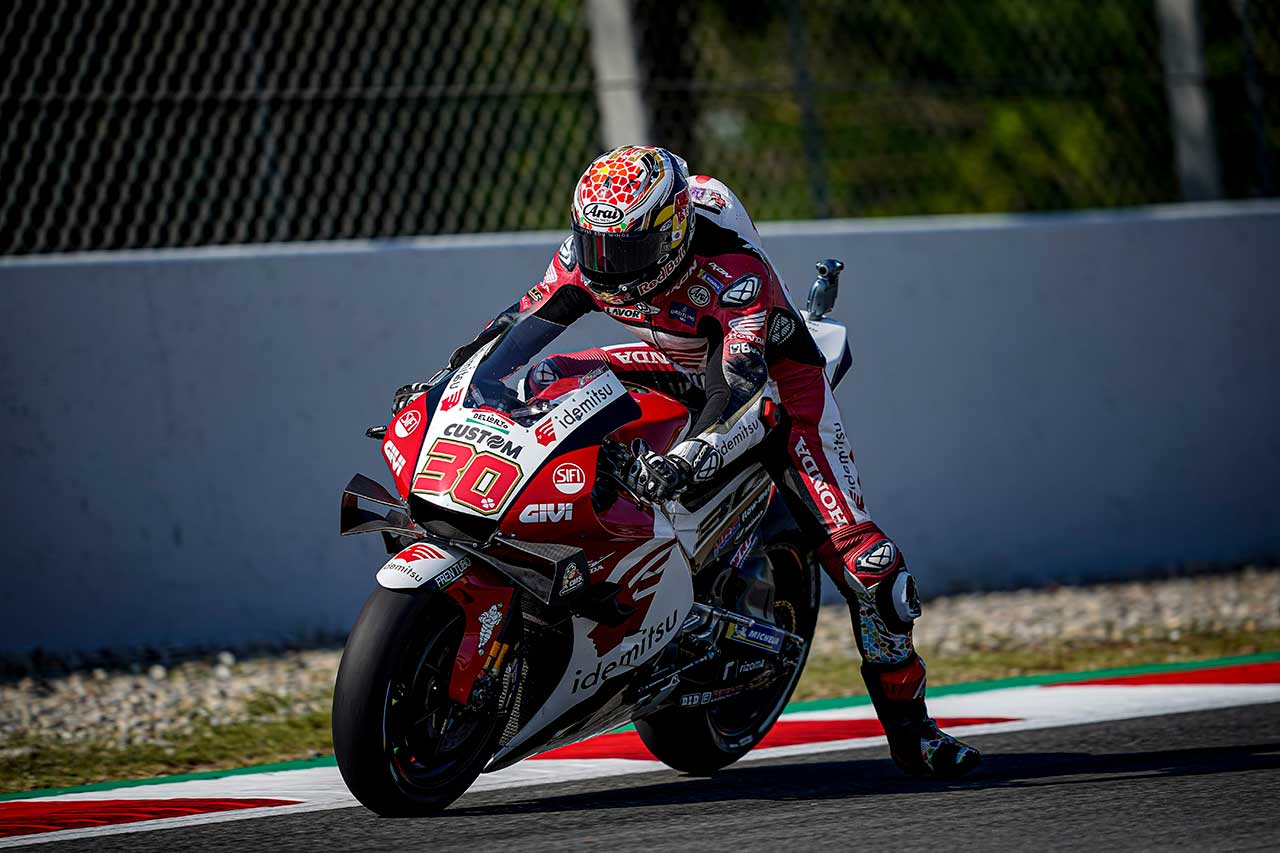 2021年MotoGP第7戦カタルーニャGP予選　中上貴晶（LCRホンダ・イデミツ）