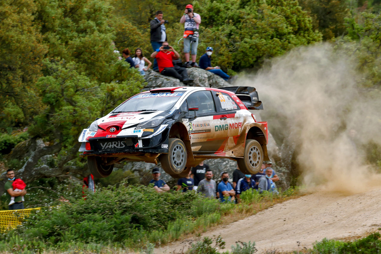 エルフィン・エバンス（トヨタ・ヤリスWRC）　2021年WRC第5戦イタリア