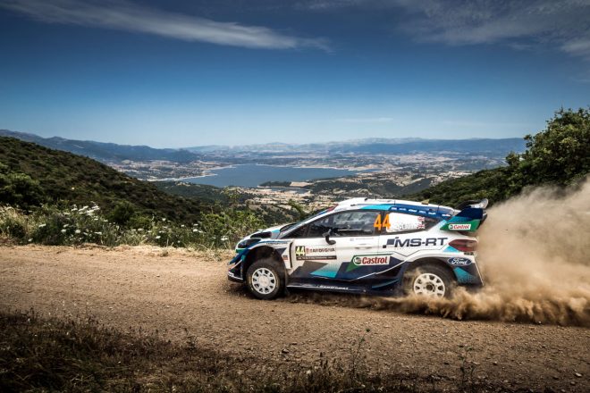 ガス・グリーンスミス（フォード・フィエスタWRC）　2021年WRC第5戦イタリア