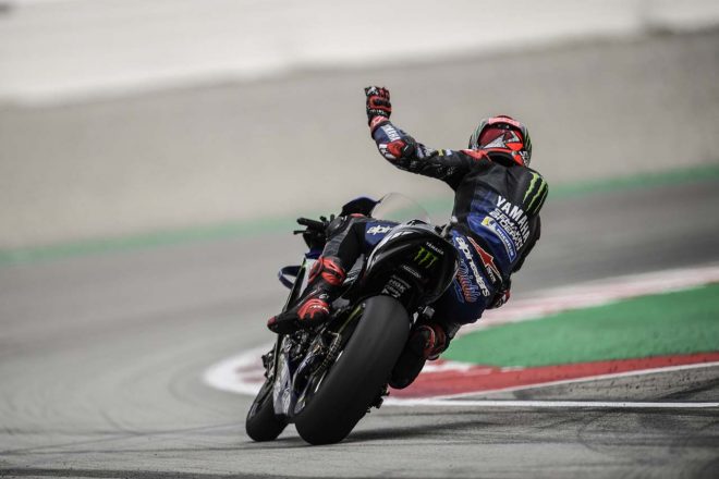 2021年MotoGP第7戦カタルーニャGP：ファビオ・クアルタラロ（モンスターエナジー・ヤマハMotoGP）
