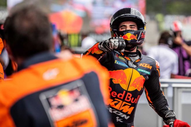 2021年MotoGP第7戦カタルーニャGP　ミゲール・オリベイラ（レッドブルKTMファクトリー・レーシング）