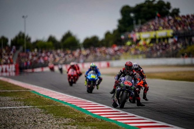 2021年MotoGP第7戦カタルーニャGP　ファビオ・クアルタラロ（モンスターエナジー・ヤマハMotoGP）