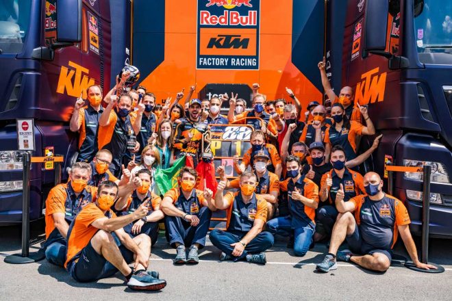 2021年MotoGP第7戦カタルーニャGP　ミゲール・オリベイラ（レッドブルKTMファクトリー・レーシング）