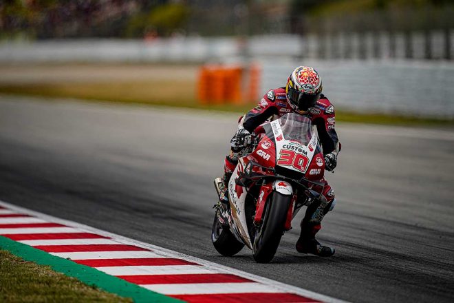 2021年MotoGP第7戦カタルーニャGP決勝　中上貴晶（LCRホンダ・イデミツ）