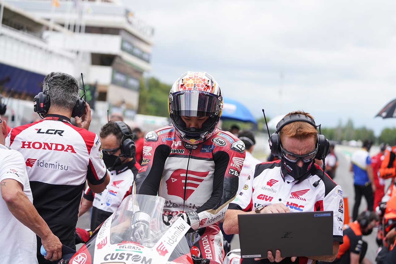 2021年MotoGP第7戦カタルーニャGP決勝　中上貴晶（LCRホンダ・イデミツ）
