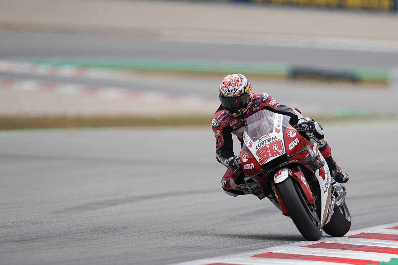 2021年MotoGP第7戦カタルーニャGP決勝　中上貴晶（LCRホンダ・イデミツ）