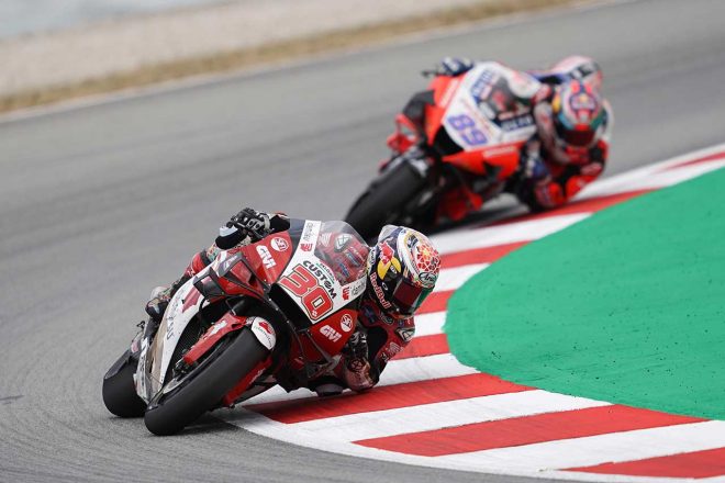 2021年MotoGP第7戦カタルーニャGP決勝　中上貴晶（LCRホンダ・イデミツ）