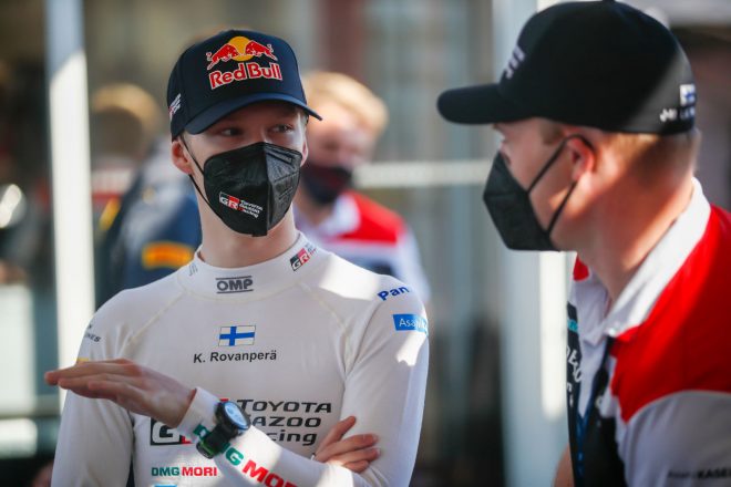 ラリー初日にサスペンショントラブルに見舞われたカッレ・ロバンペラ(トヨタ・ヤリスWRC) 2021年WRC第5戦イタリア